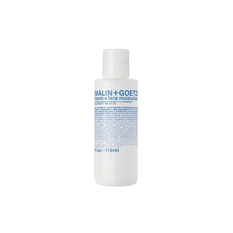Malin + Goetz Vitamin E Face Moisturizer, 4 Fl Oz