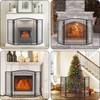 FEED GARDEN 3 Panel Fireplace Screen 48" W x 29"