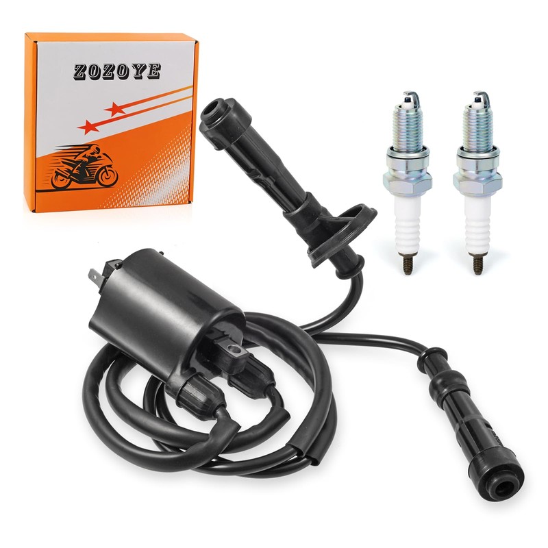 Ignition Coil Pack Kit Spark Plug + Cap For Honda