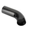 Universal Car 75mm Inlet Carbon Fiber Look Steel Cold Air
