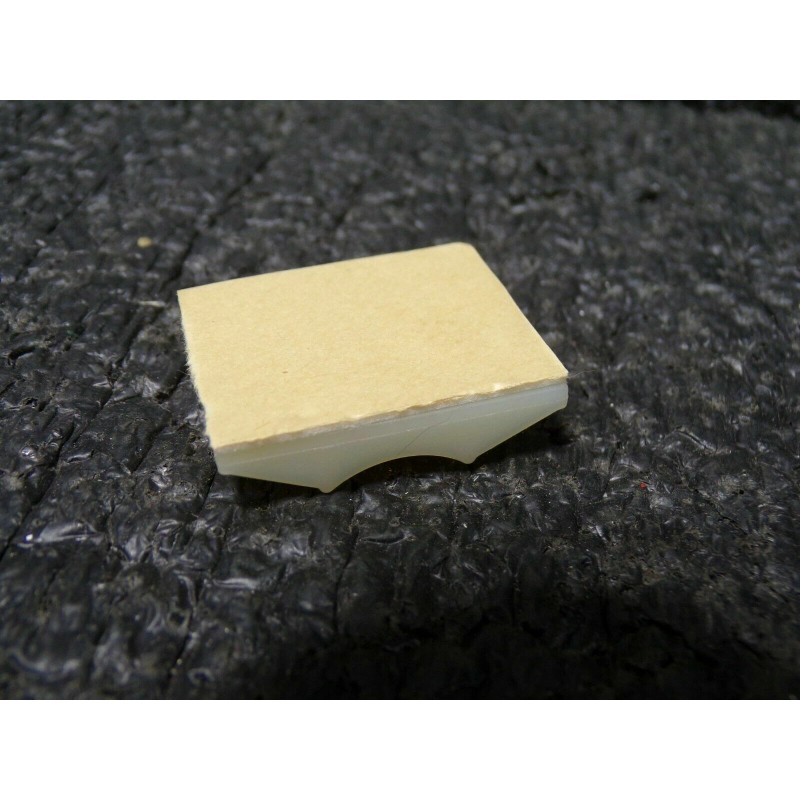 Unbranded Cable Tie Mounting Pad, 1" x 1-1/4", Two-Way, Adhesive