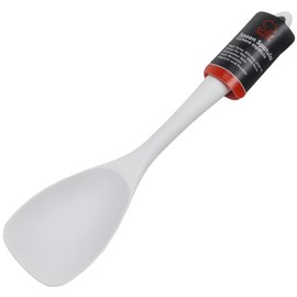 Chef Craft Premium Silicone Spoon Spatula, 11.5 inch, Gray