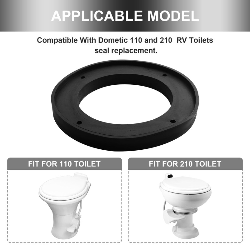LEDBarz 385311267 Floor Flange Seal kit for Dometic 110 and