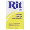Rit 1 1 Oz Yellow Rit Powder Dye