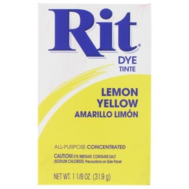 Rit 1 1 Oz Yellow Rit Powder Dye