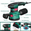 Orbital Sander 3.8Amp 450W, HYCHIKA 6 Variable Speeds Double Handle