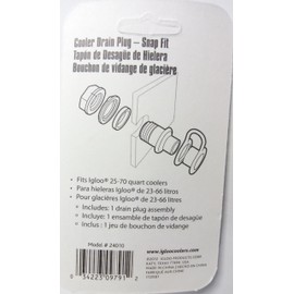 Igloo Replacement Triple Snap Drain Plug