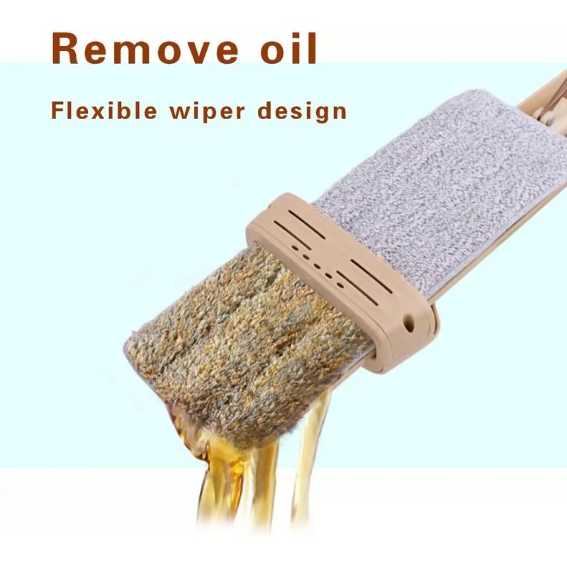 Eco R Trapeador Spin Mop 360º Microfibra Limpieza Hogar Oficina