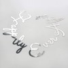 Wedding Decoration - Happily Ever After Stitched Garland - 1.5