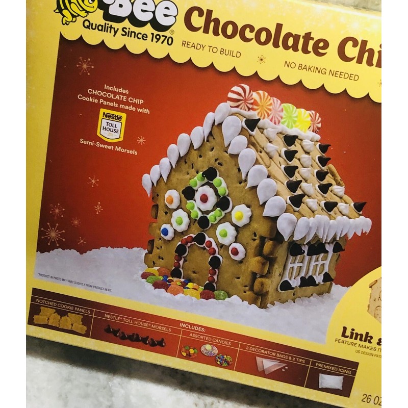 Bee Chocholate Chip Cottage Kit. 26 oz. Ready To Build/No