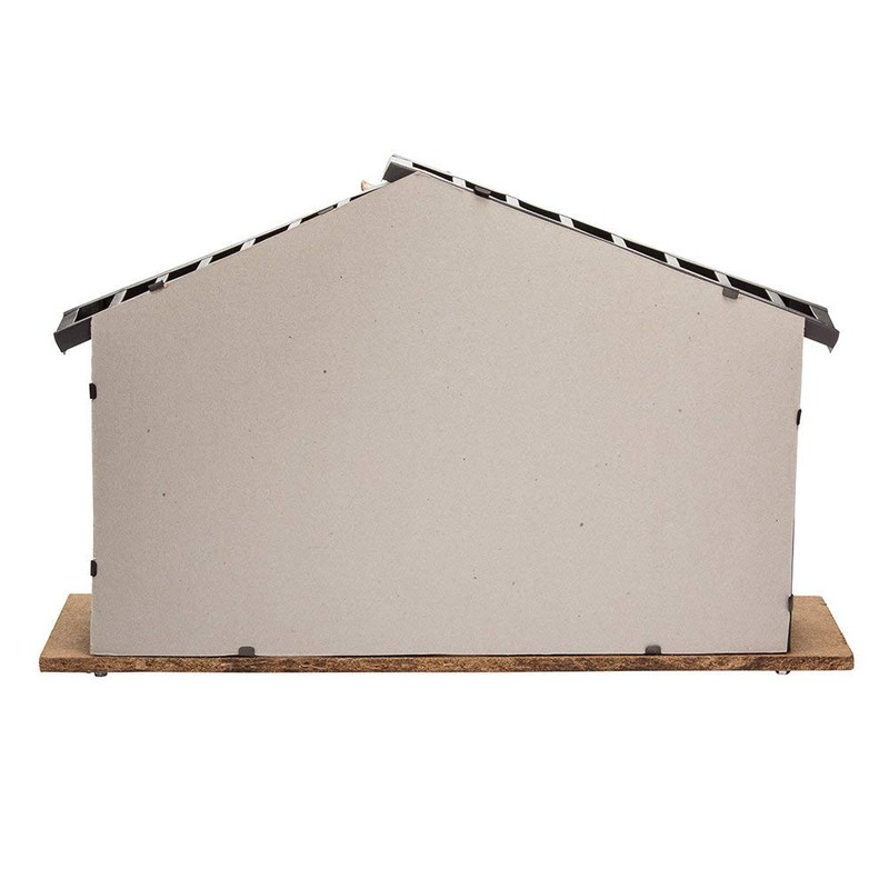 Kurt Adler Porcelain 10-Piece Nativity Set, 3.5-Inch to 5-Inch