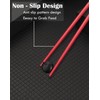Reusable Chopsticks 5PC - Dishwasher Safe Non-slip Chinese Japanese Style
