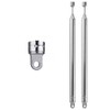 POBADY 2 PCS Radio Antenna,FM Portable Telescopic 8 Section Antenna