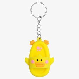 Duck Slippers Keychain 5ea