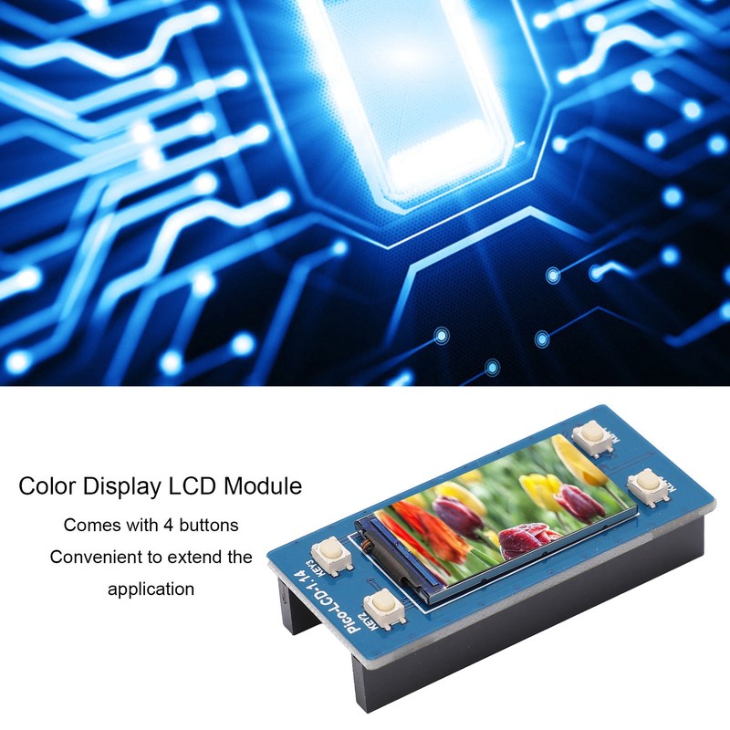 Color Display LCD Module SPI 240 X 135 Resolution for
