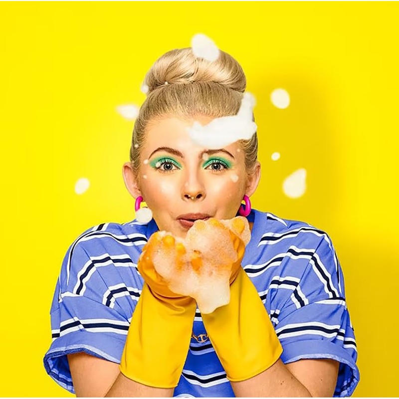 Welari Marigold 3 x 1pair Extra Life Kitchen Rubber Gloves