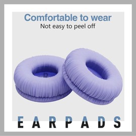 XANAD Replacement Ear Pads Cushions Compatible with JBL Tune 510BT / 520BT / 570BT / 660NC / JBL Live 460NC / 670NC / JR310BT / JR300BT, Sony MDR-ZX110 and More Headphones EarPads (Purple)