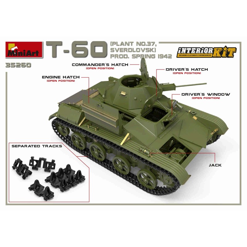 Miniart MIN35260 Plastic Model kit, Various