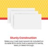 School Smart Unruled Index Cards, 4 x 6 Inches, White,