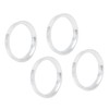 A ABSOPRO Hub Centric Rings 73.1 to 63.4 mm Aluminium