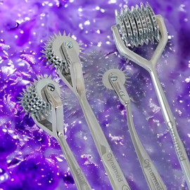 Artlab-Wartenberg Neuro Pinwheel 1, 3, 5 & 7 Head Spur - Setof 4 - Diagnostic Sensory Instrument - German Stainless CE