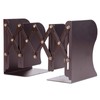 ALIOBC Bookstand, Extendable, Bookends, Won't Fall Down, Metal Tabletop Bookcase,