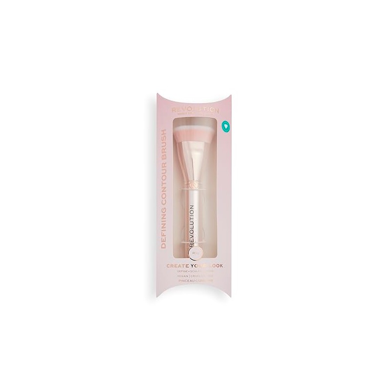 Makeup Revolution Create Defining Contour Brush, Make Up Brush for