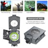 Proster Marching Compass Professional Pocket Compass with Clinometer Carry Strap