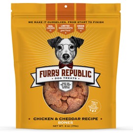 Furry Republic Dog Treats, Soft and Chewy Bones Made in the USA