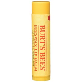 Burt's Bees Bálsamo labial de cera de abeja con vitamina E y menta, 0.15 onzas (paquete de 10)