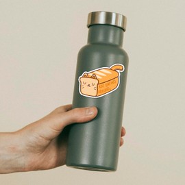 Just Loafing Around Sticker Cat Loaf Kitten Paw Stickers Laptop Water Bottle Car Notebook Phone Car Decals