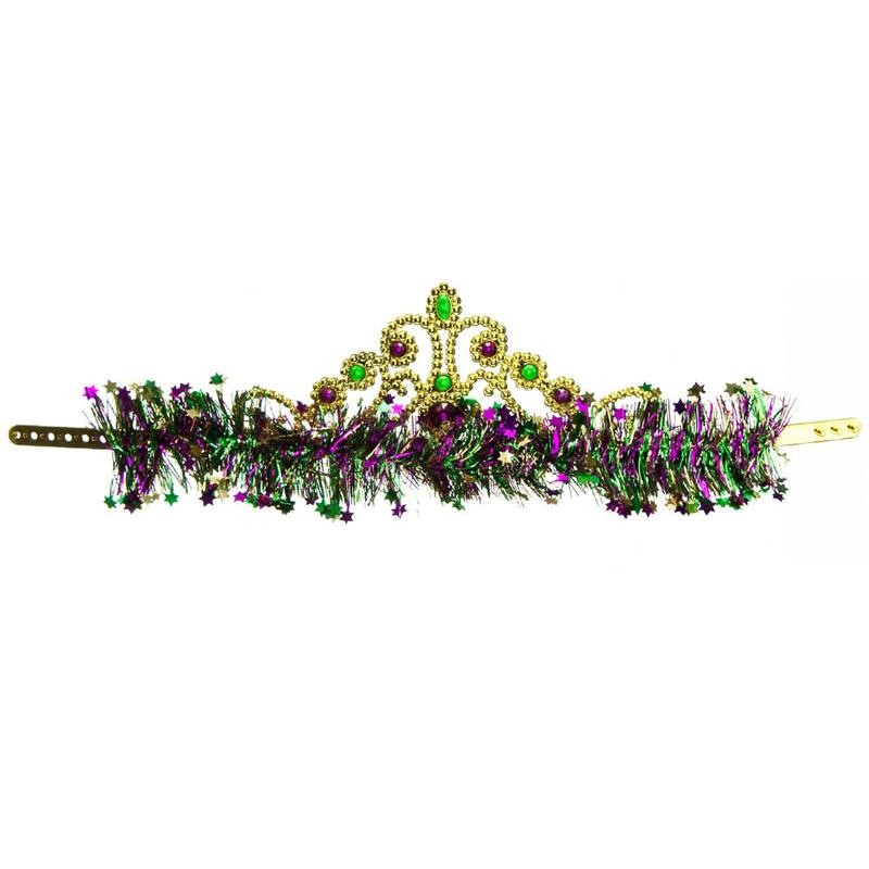E4HATS.COM Mardi Gras Crown Headband