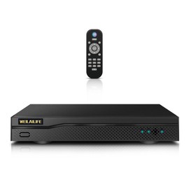 5MP HD 8CH DVR Recorder for Home Security Camera System, 5-in-1 Hybrid CCTV Digital Video Recorders for AHD/Analog/TVI/CVBS/IP Surveillance Cameras (HDD Not Included)