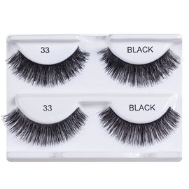 Andrea Two of a Kind False Lashes #33 Black, 4 Pack
