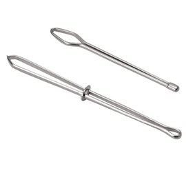 2 Pcs Bodkin Elastic Threader Drawstring Threader Rope Elastic Tool Threaders for Sewing Easy Pull with Tweezer for Elastics Sewing Household DIY Threading Tool for Home Embroidery Sewing