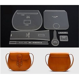 Shoulder Bag Leather Template Bag Leather Pattern (Acrylic)