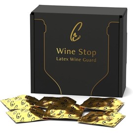 The Gavi Team Wine Stopper, Ultimate Protection for Wine Bottles, Made of Food Grade Latex for Wine and Beverages, Unique Gift for Wine Lovers (Pack of 12), One size fits all
