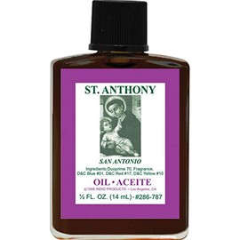 (1Pack) Indio Products Spiritual Anointing Oil- ST Anthony 1/2oz