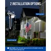 AUDERWIN Solar Spot Lights Outdoor Waterproof 10 Pack IP65, 63