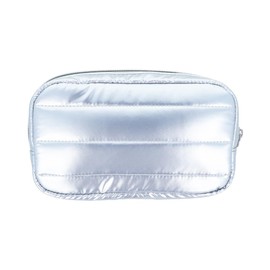 Sunstar Bungu Outdoor Goods Silver S1428896 Pencil Case, Quilted Fabric
