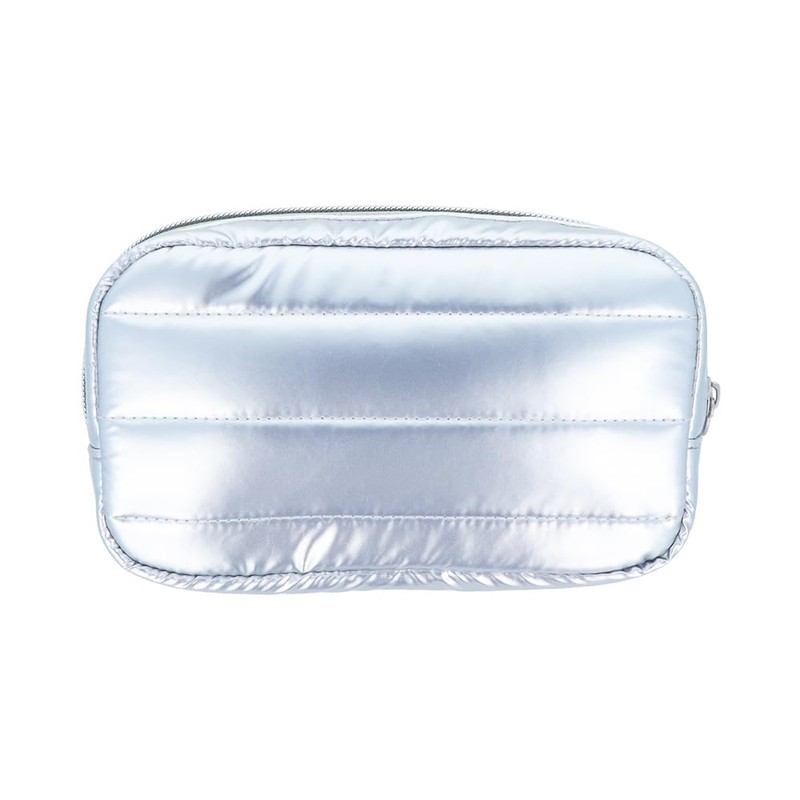 Sunstar Bungu Outdoor Goods Silver S1428896 Pencil Case, Quilted Fabric