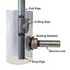 Merrill MFG SSMB50 Stainless Steel Pitless Adapter for 1" Drop
