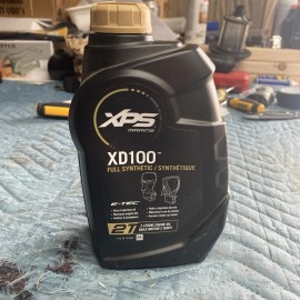 XPS Marine XD100 Synthetic 2-Stroke Engine Oil for Evinrude E-TEC, 1 Quart