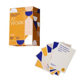 ESTHER PEREL Where Should We Begin? at Work – Conversation Cards for Teams Culture Amp – Office Games & Team Building Games for Work – 100 Talking Point Cards to Build Trust & Connection