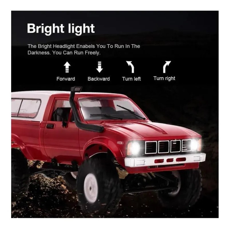 Yikeshu Rc Rock Crawler Wpl C24 Rc Truck 4x4 Rc