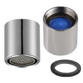 Schläfer | 10002516 Honeycomb TT Aerator for Design Tap M16 Chrome-Plated Compatible with Neoperl, Universal Aerator Internal Thread M16 x 1 Anti-limescale for Sink Mixer Tap – Pack of 2