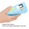 Cassette Optical Connector Cleaner Fiber Optic End Cleaning Box for