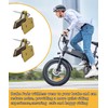 2 Pairs E-Bike Front&Rear Brake Pads Fits for Ridstar Q20