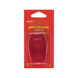 Staples 211672 Manual Single-Hole Pencil Sharpener Assorted (10896)