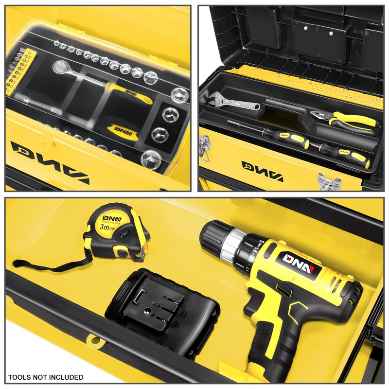 ‎DNA MOTORING TOOLS-00223 ‎19.5" x 28.5" x 12" 3-Tier Stackable